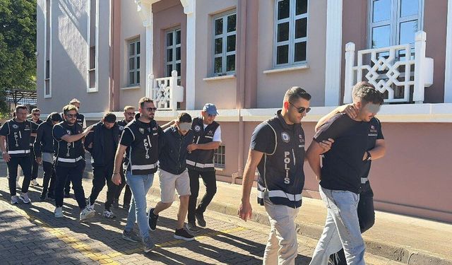 Şüpheliler adliyeye sevk edildi