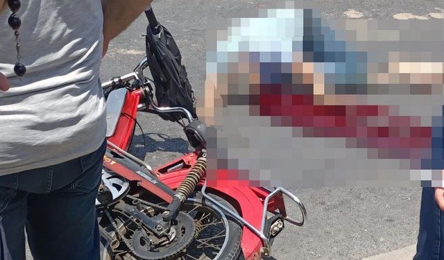 Plakasız motorun sürücüsü hayatını kaybetti