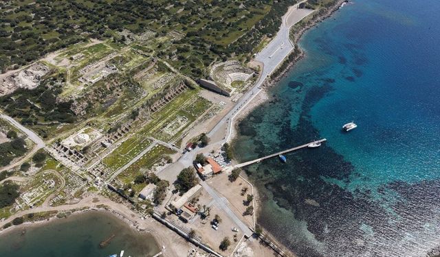 Bakan Ersoy'dan Knidos Ören Yeri'nde yürütülen çalışmalara ilişkin dikkat çeken açıklama