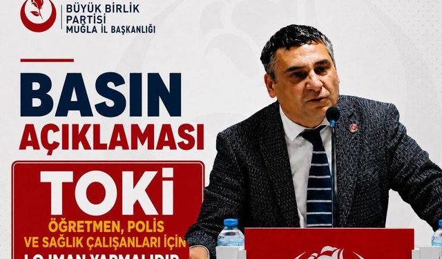 Başkan Bozkurt: “TOKİ kamu çalışanları için adım atmalıdır”