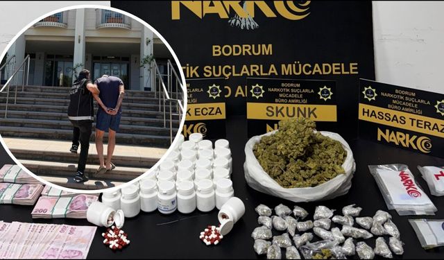 Bodrum’da uyuşturucu operasyonu