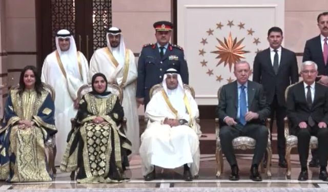 5 ülkenin büyükelçisi Cumhurbaşkanı Erdoğan'a güven mektubu sundu