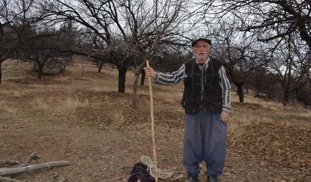 Eşekten düşen yaşlı adam hayatını kaybetti