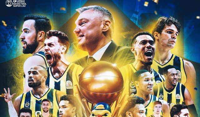 Fenerbahçe, 13. kez şampiyonluğuna ulaştı