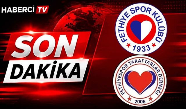 Fethiyespor’da yönetim ile taraftarlar deneği arasında gerginlik