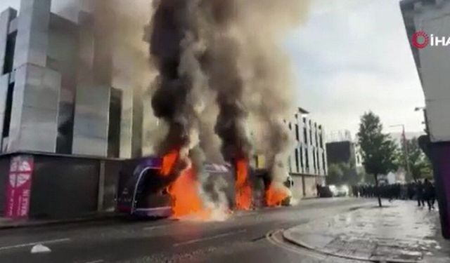 Göçmen karşıtı protestolar kontrolden çıktı