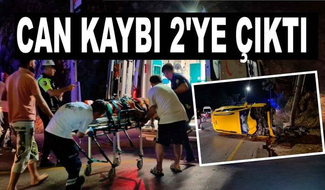 Bordum'daki kazada ölü sayısı 2'ye çıktı