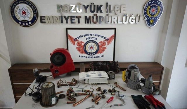 Metruk binada hırsızlık girişimi: 2 şüpheli yakalandı