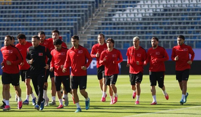 A Milliler, ABD maçı hazırlıklarını tamamladı
