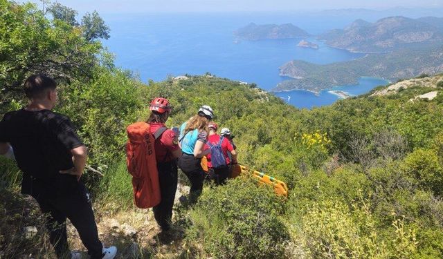 Babadağ'da yamaç paraşütü kazası: "Pilot ve Rus turist yaralandı"