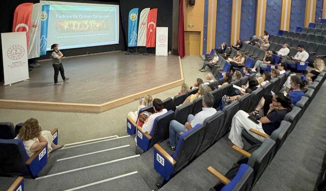 Öğretmenlere orman yangınları farkındalık eğitimi verildi