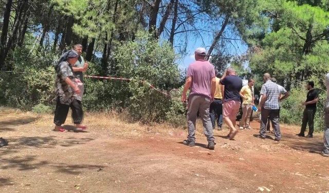 Ormanlık alanda bir kişinin cansız bedeni bulundu