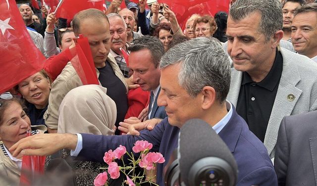 Özgür Özel Burdur'da