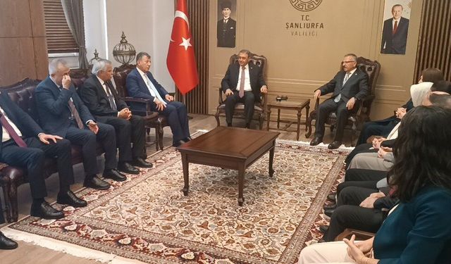 TBMM Okul Saldırılarını Araştırma Komisyonu üyeleri Şanlıurfa’da