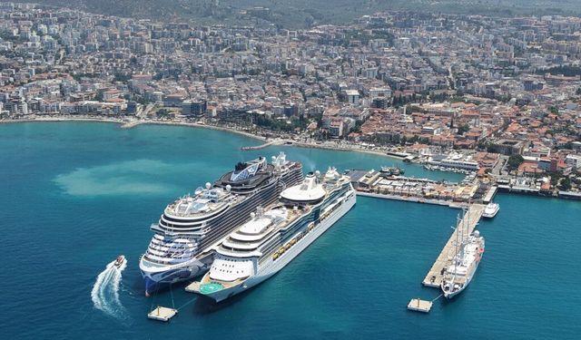 4 kruvaziyerle 8 bin turist geldi