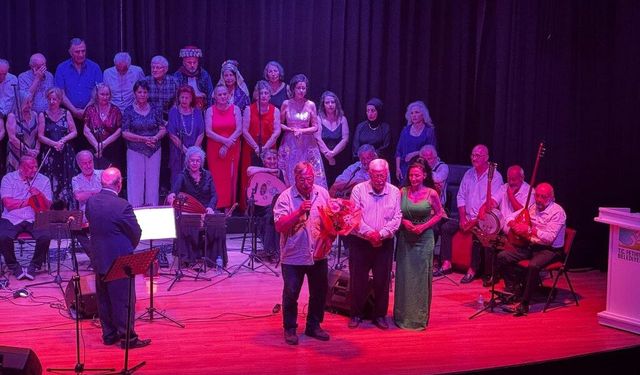 “Türkülere yolculuk” konserinde sevilen türküleri seslendirdiler