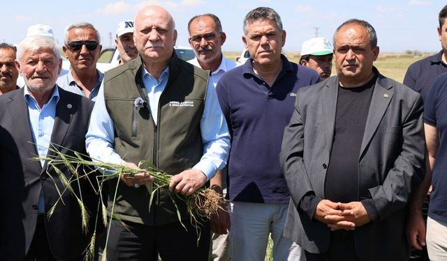 TZOB Başkanı Bayraktar: "Son 150 yılın en önemli yağışlarını aldık"