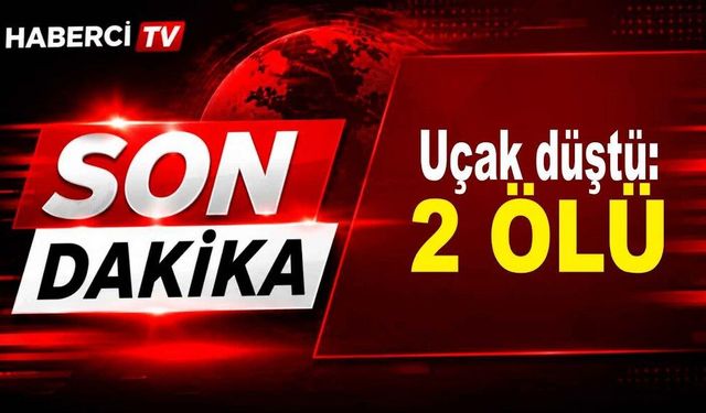 Almanya’da küçük uçak düştü: 2 ölü