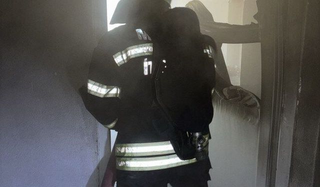 Çocuk odasında çıkan yangın büyümeden söndürüldü