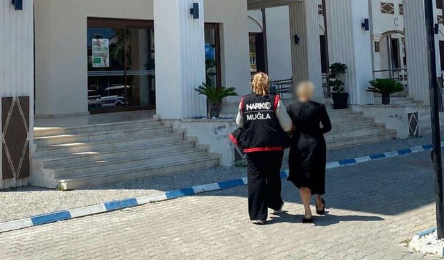 Fethiye'de 18 yıl hapis cezalı kadın yakalandı