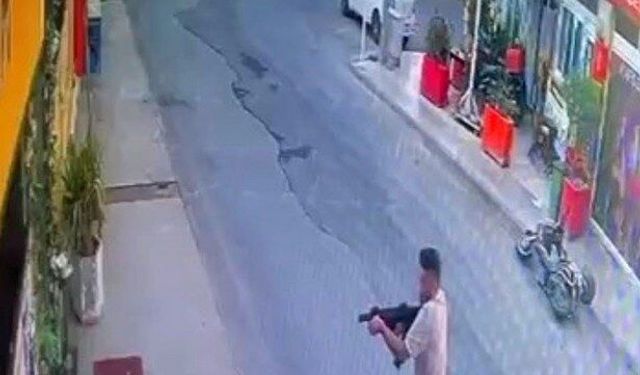 Sevgilisinin çalıştığı işletmeye tüfekle ateş açtı