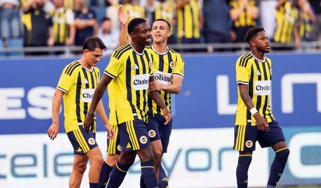 Fenerbahçe'den hazırlık maçında gol şov: Pogon Szczecin'i 4-0 mağlup etti