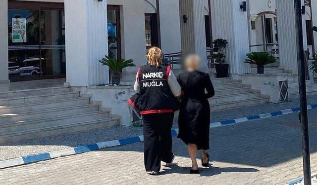 Fethiye'de 18 yıl 9 ay hapis cezasıyla aranan uyuşturucu hükümlüsü yakalandı