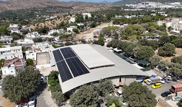 Bodrum'da Güneş Enerjisiyle 106 Bin kWh Elektrik Üretildi
