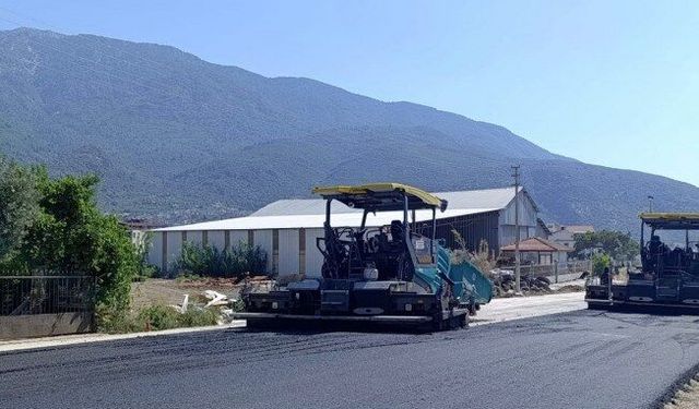 Fethiye hal bölgesi modern yollara kavuşuyor