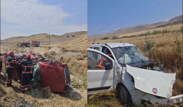 Şarampole Savrulan Araçlarda Can Pazarı: 3 Ölü 4 Yaralı