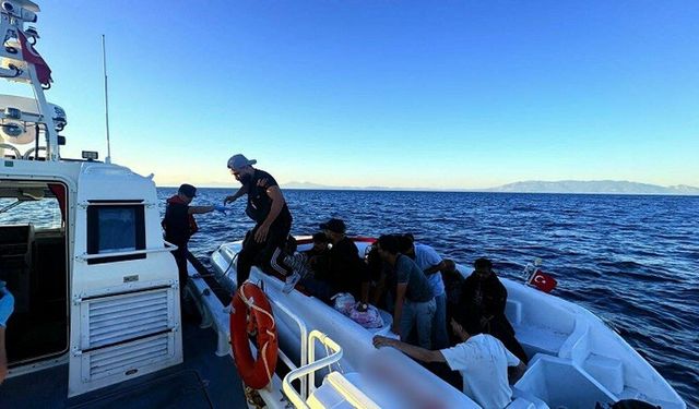 10'u çocuk 100 düzensiz göçmen yakalandı