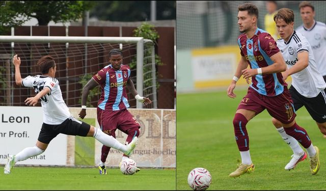 Trabzonspor, Frankfurt'a 3-0 mağlup oldu