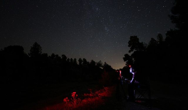 Gökyüzünde meteor yağmuru şöleni