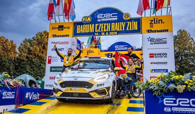 Team Binance TR Sporcusu Kübra Denizci Keskin, Barum'da Rally5 sınıfının birincisi oldu