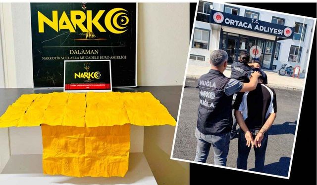 Dalaman'da uyuşturucu operasyonu: 1 şüpheli tutuklandı