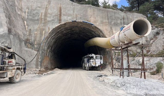 Karabel Tüneli’nde çalışmalar devam ediyor