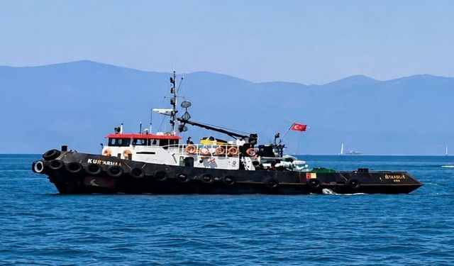 Fethiye Körfezi’nin temizliği için süreç başladı: TÜÇA-1 Körfez’e geldi