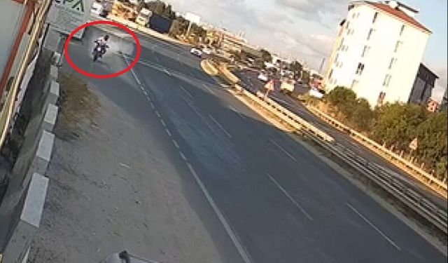 Yeni aldığı motosikletle ilk gezisi sonu oldu