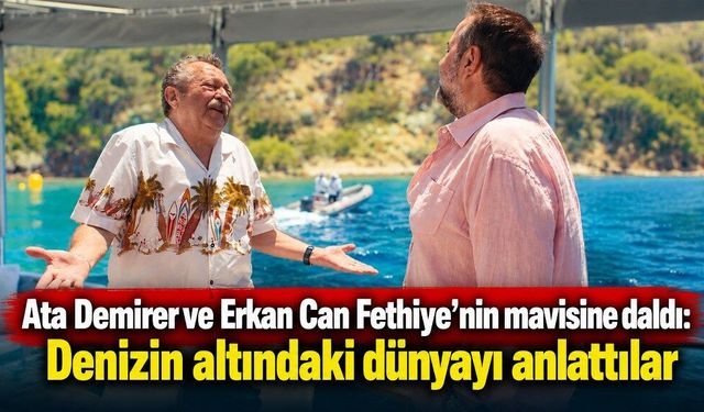 Ata Demirer ve Erkan Can, Mapa Şamandıra tanıtım filminde rol aldı
