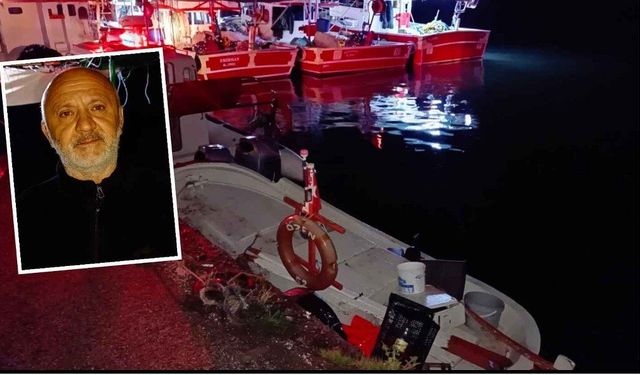 Amatör balıkçının kayığı kıyıya vurdu, cesedi denizde bulundu