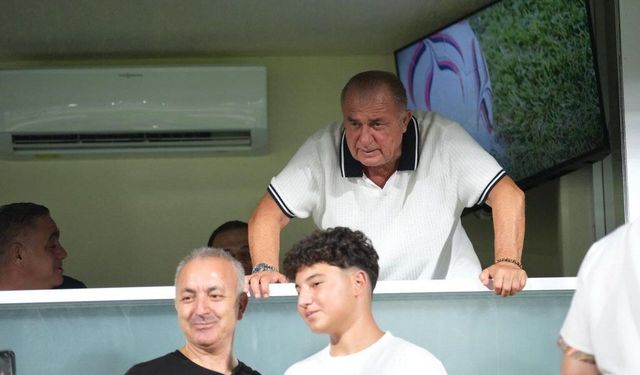 Bodrum FK maçında sürpriz konuk: Fatih Terim tribünde