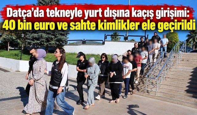 Yurt dışına kaçmaya çalışan FETÖ üyeleri adliyeye sevk edildi