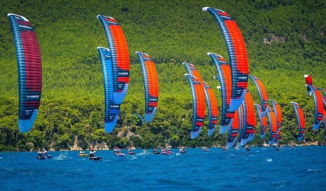 Gökova Körfezi'nde Formula Kite Avrupa Şampiyonası heyecanı