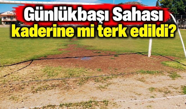 Fethiye Belediyesi’ne ait ancak terk edilmiş gibi: Günlükbaşı Futbol Sahası’nın durumu ne olacak?