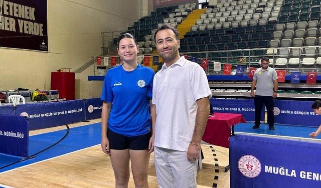 Milli sporcu Sıla Aleyna, Muğla’yı şampiyonada temsil ediyor