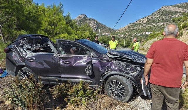 Datça’da trafik kazası: 1 ölü, 3 yaralı