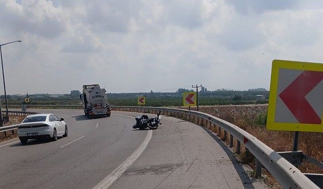 Motosiklet kazasında sürücü hayatını kaybetti