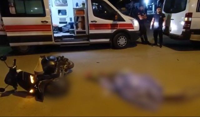 Minibüsle çarpışan motosikletin sürücüsü hayatını kaybetti