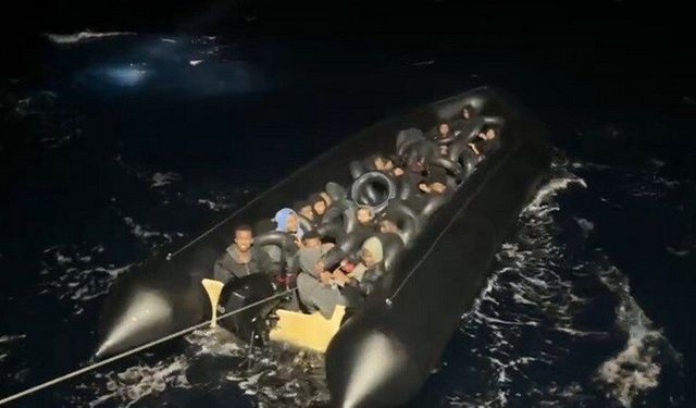 Didim’de İHA tespit etti, 34 düzensiz göçmen yakalandı