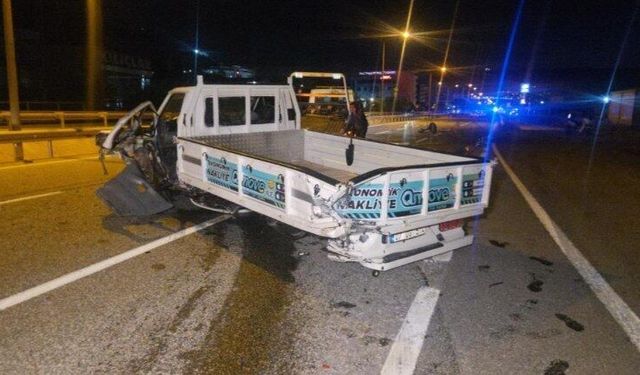 250 metre savrularak takla attı: 1’i ağır 3 yaralı